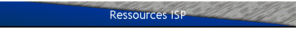 Ressources ISP